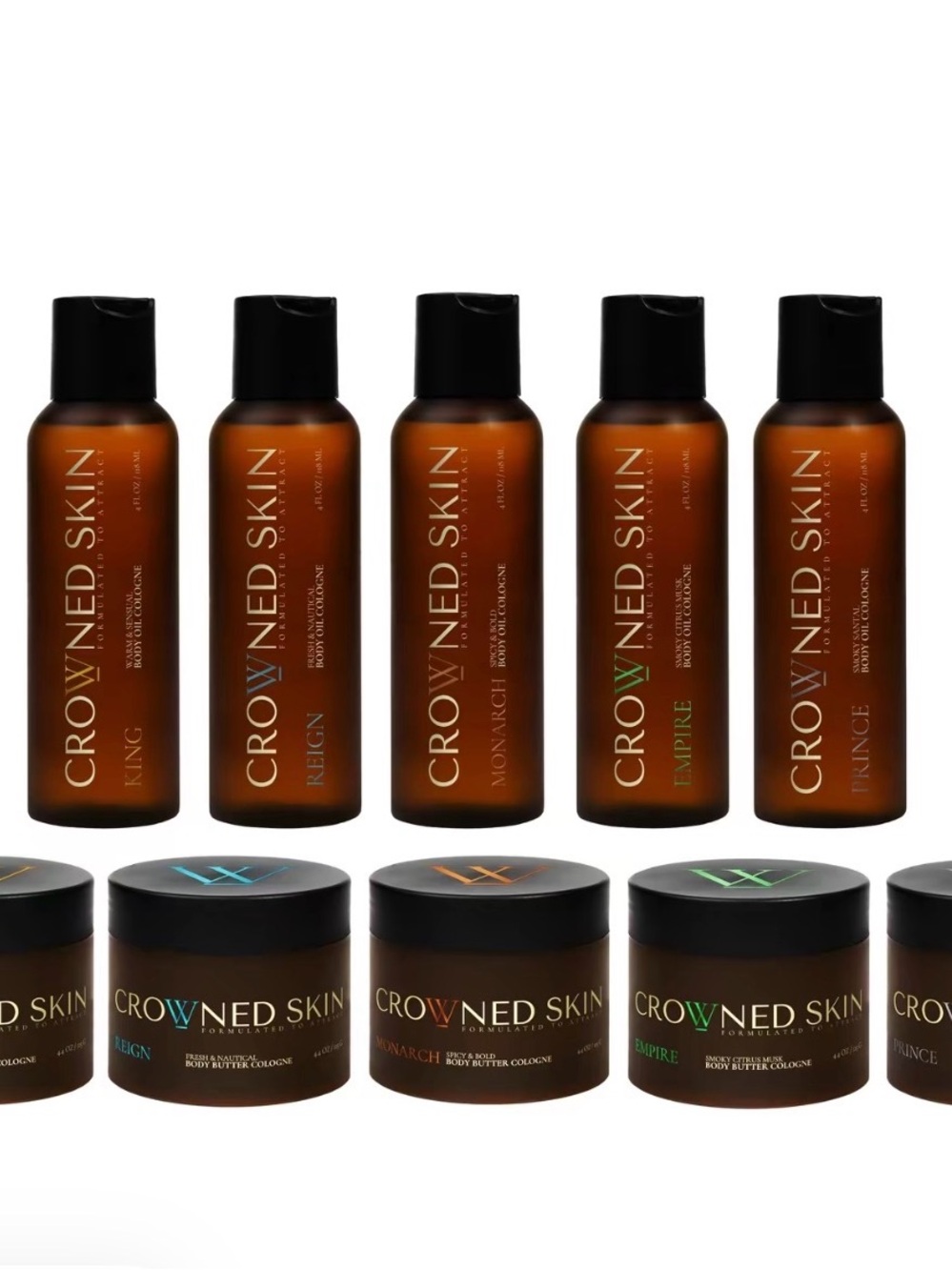 Men’s Moisturizing Body Set — Brown